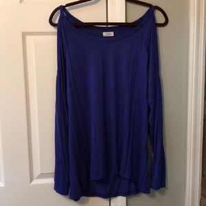 Cold shoulder top